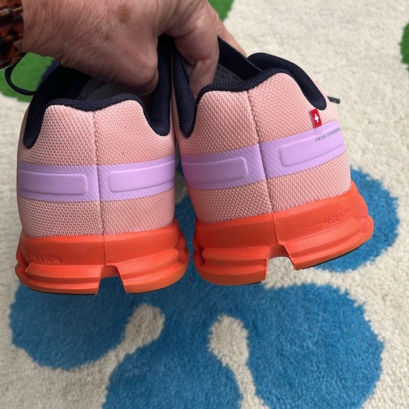 On Cloud X Fiji Pink Sneakers - Picture 6 of 8
